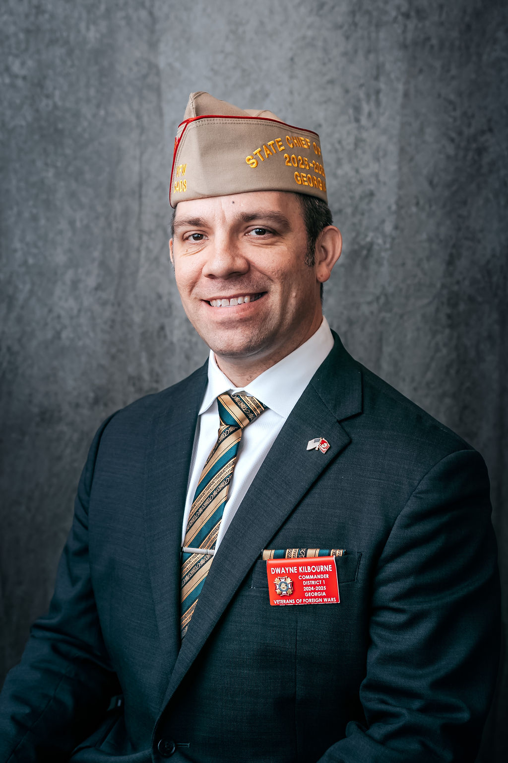 Dwayne Kilbourne, State Chief of Staff for VFW Department of Georgia